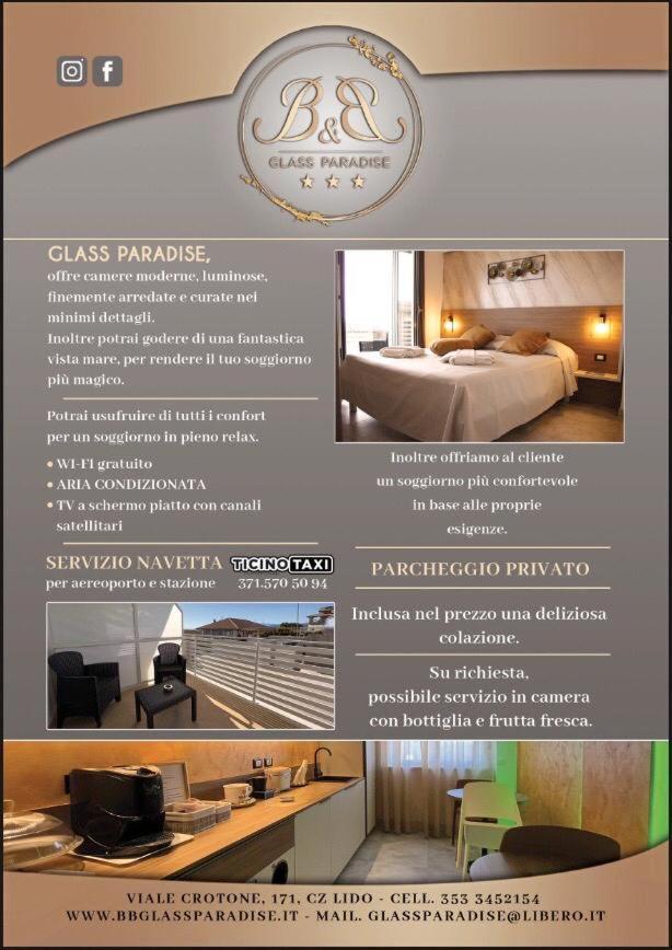B&B Glass Paradise Catanzaro Eksteriør billede